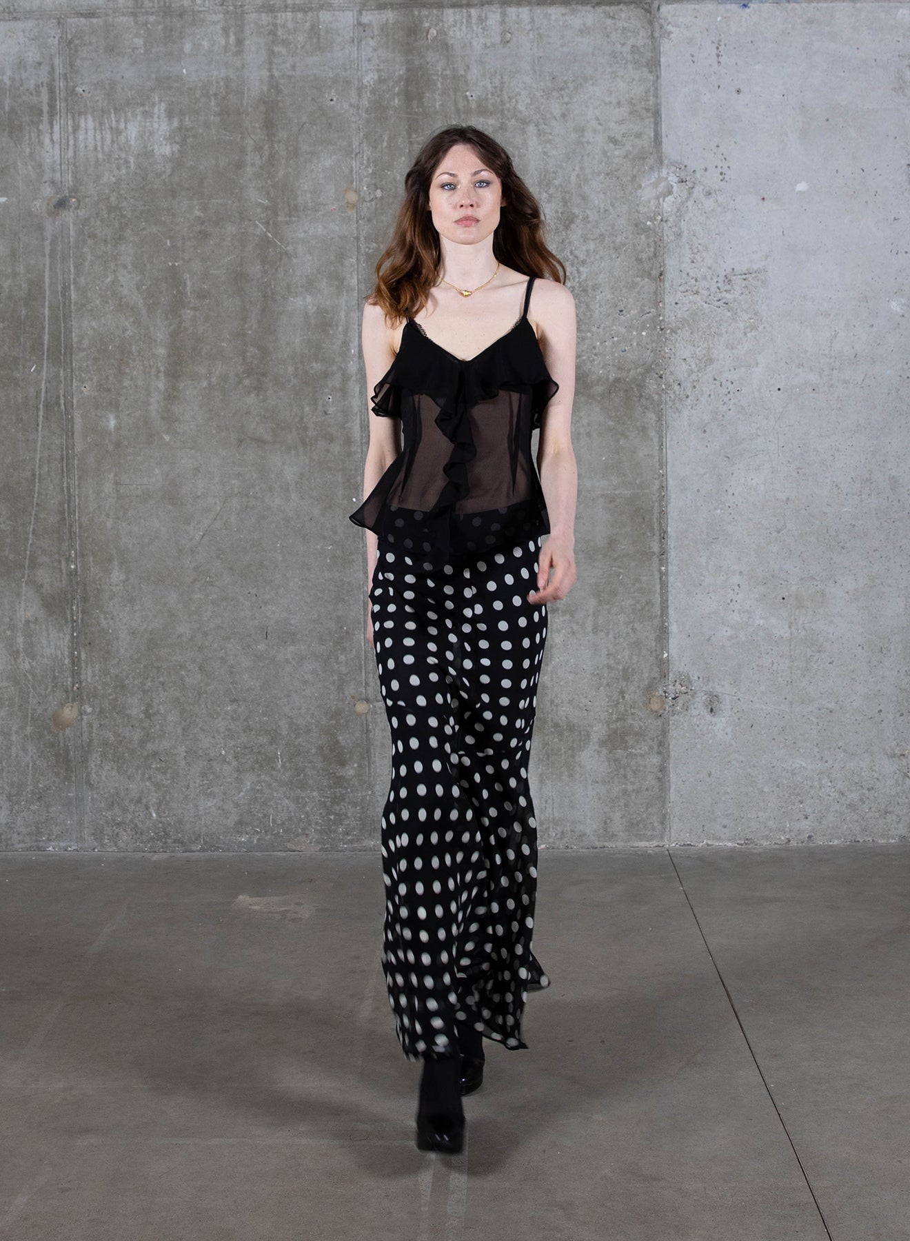 Florie - The Lace Ruffle Cami