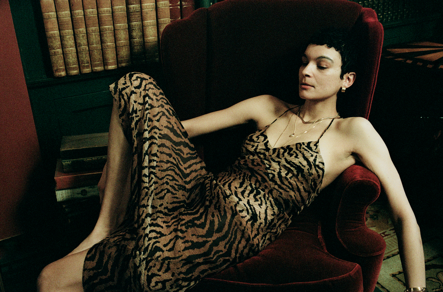 Luce - The Tiger Slip Dress