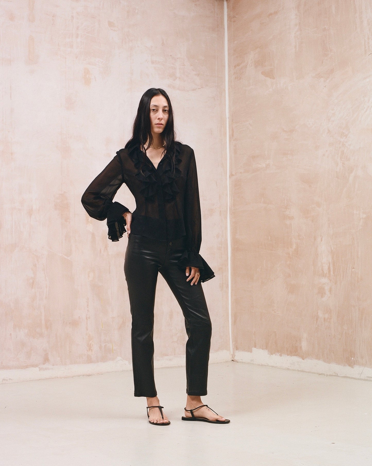 Lomond - The Romance Ruffle Blouse
