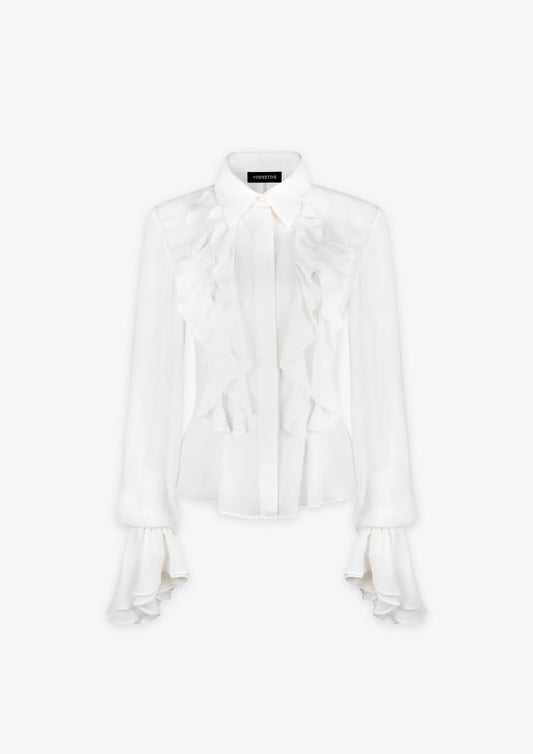 Lomond - The Romance Ruffle Blouse